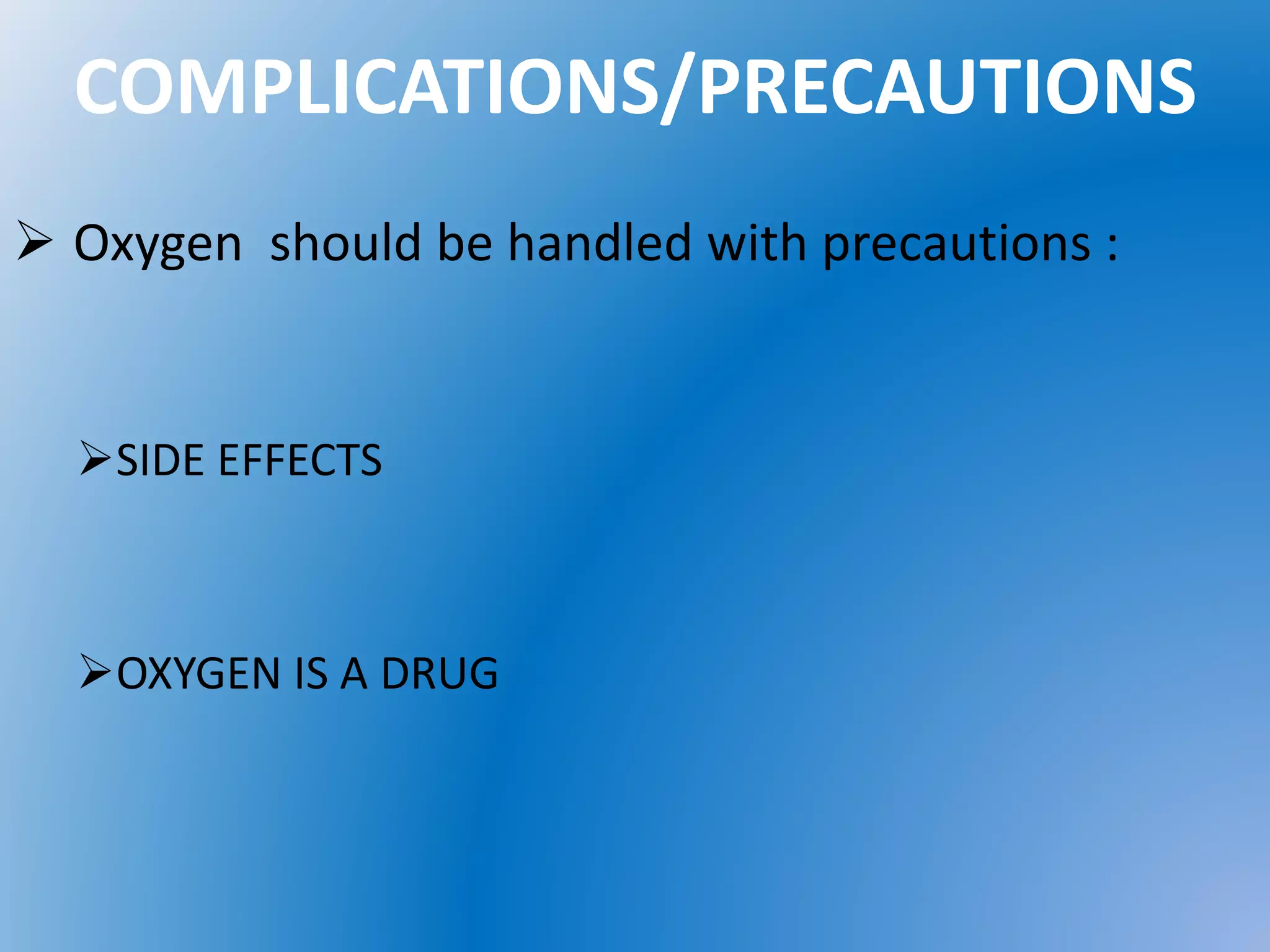 Basics of Oxygen Therapy
