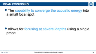 Basics of Phased array ultrasonic testing and TOFD.pptx
