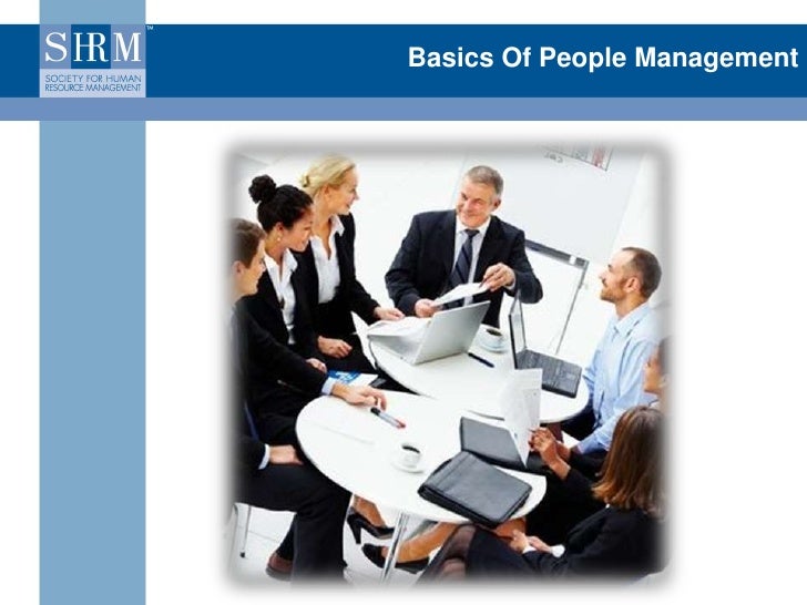 Basics Of People Management 