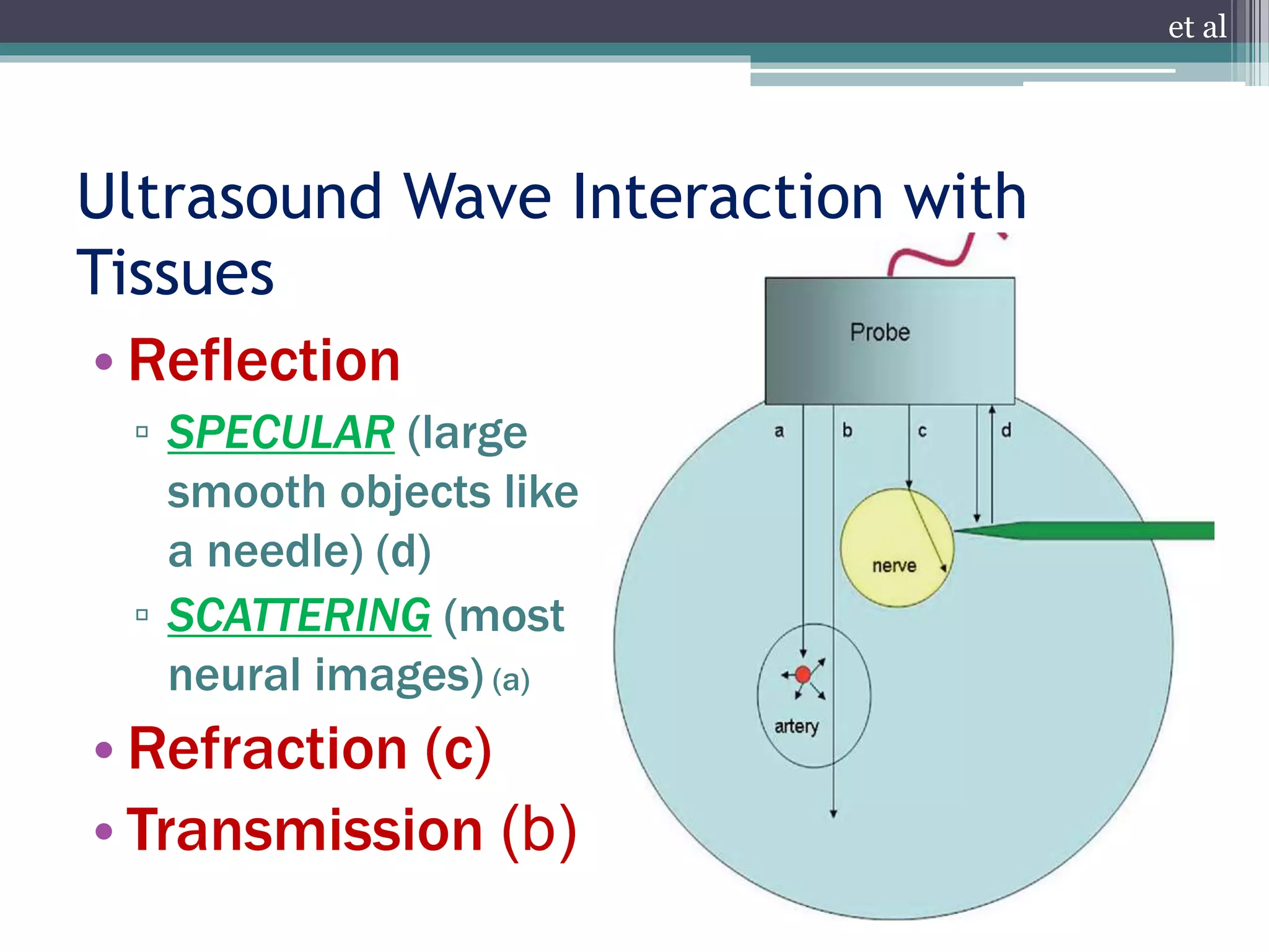Basics of peripheral nerve stimulator and ultrasound | PPTX