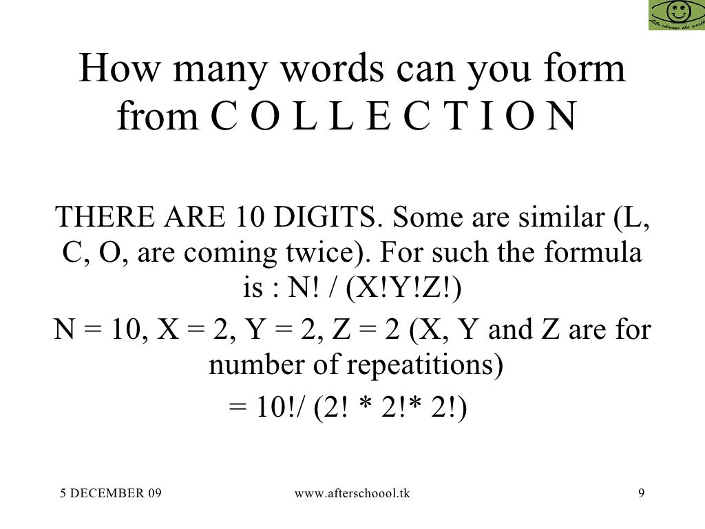 permutations and combinations examples permutations and combinations examples