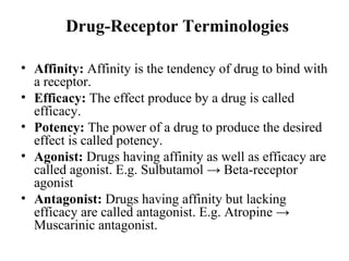 Basics of pharmacology | PPT