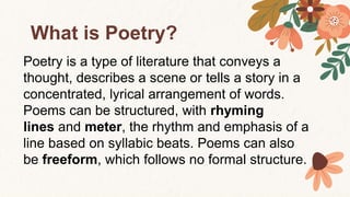 Basics of Poetry.pdf Modifiedhhbbbbbbvcx | PDF