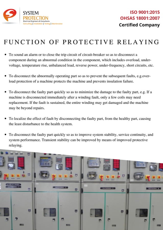 Basics of protective relaying in power system PDF