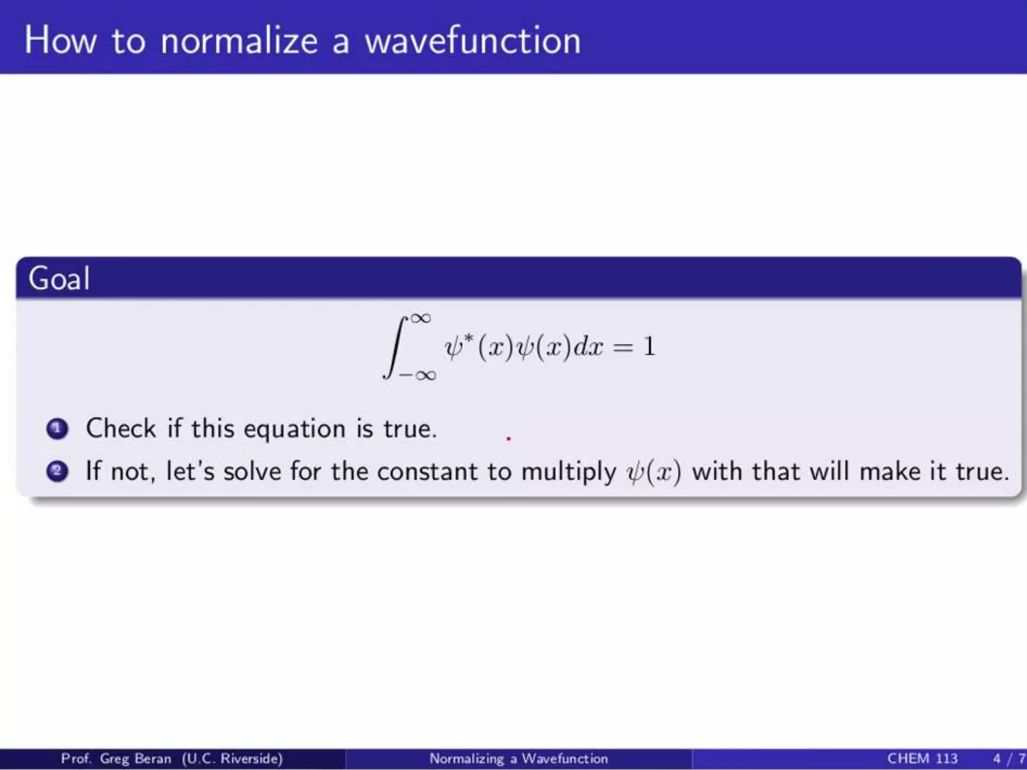 Basics of quantum mechanics