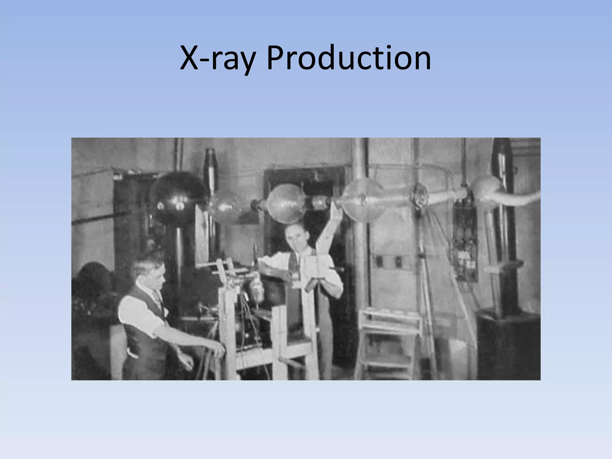 X-ray Production

 