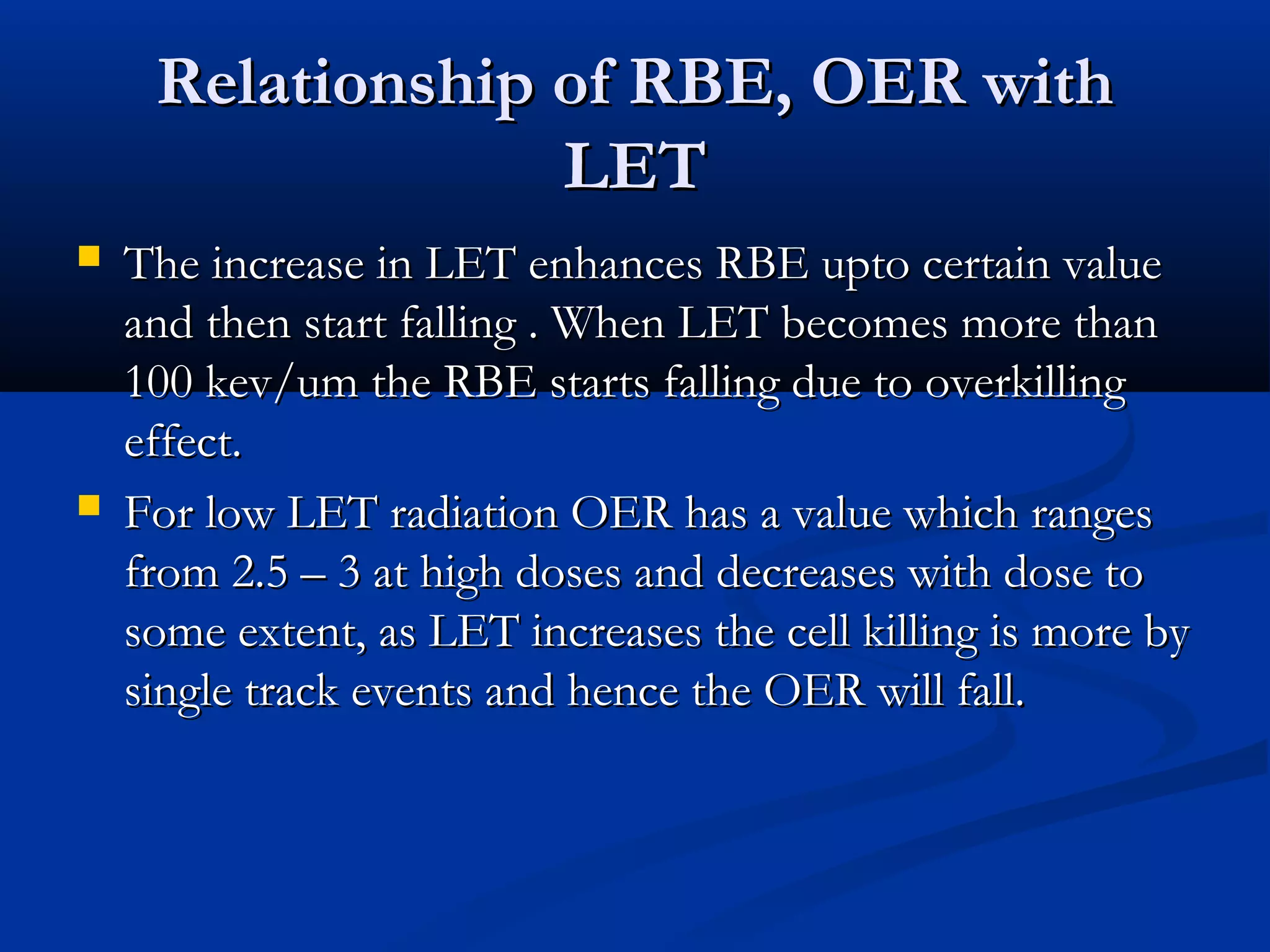 Basics of radiobiology | PPT