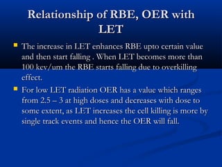 Basics of radiobiology | PPT