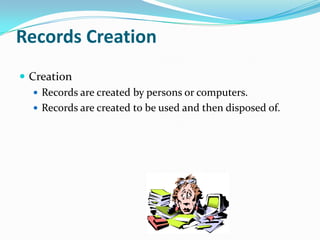 Basics of records management | PPTX