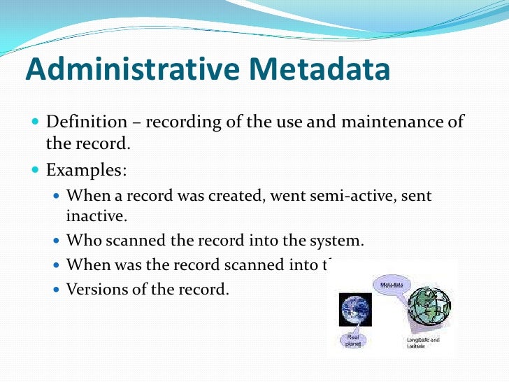 Basics of records management