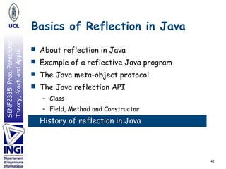Basics of reflection in java | PDF