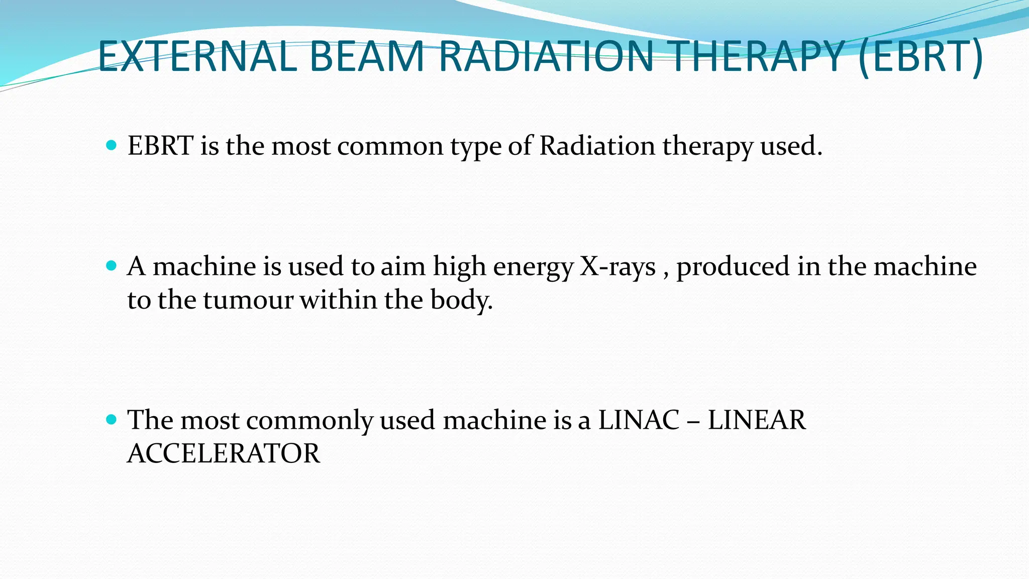 BASICS OF RADIATION THERAPY/RADIATION ONCOLOGY | PPTX | Cancer ...