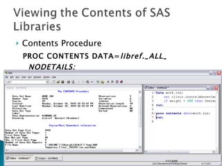 Basics Of SAS Programming Language | PPT