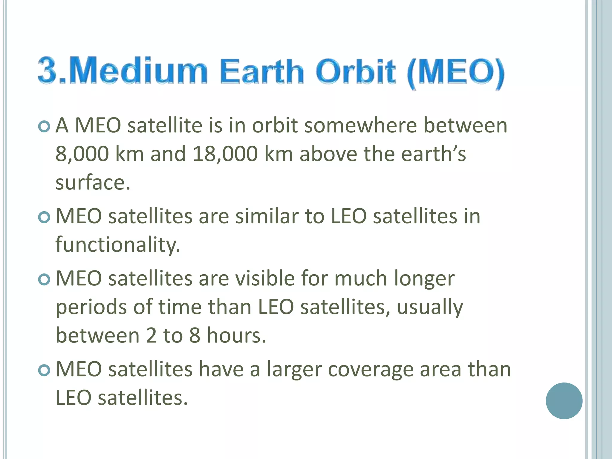Basics of satellite | PPTX