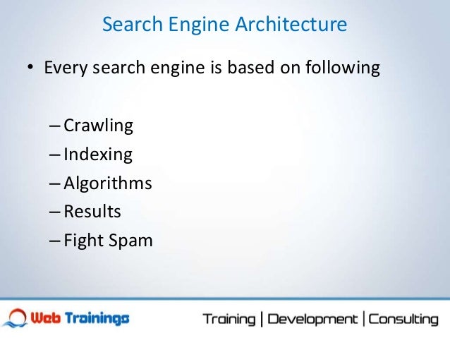 Basics of Search Engines and Algorithms