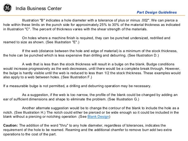 basics of sheetmetal operations when a hole is reamed in metal to size it is