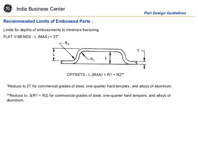 basics of sheetmetal operations sheet metal design guidelines