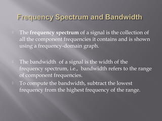 Basics of signals data communication | PPT