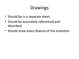 Reasonable Drawing Example Basics of specification drafting | PPT