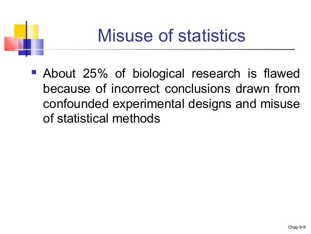 Basics of statistics