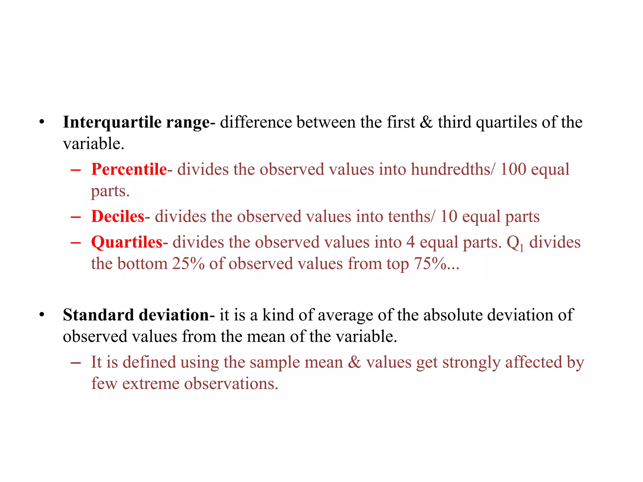 Basics of statistics | PPTX
