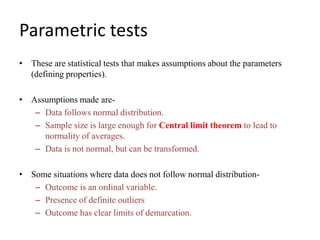 Basics of statistics | PPTX