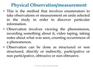 Observational Measure Example BASICS OF STATISTICS- presentation.pptx
