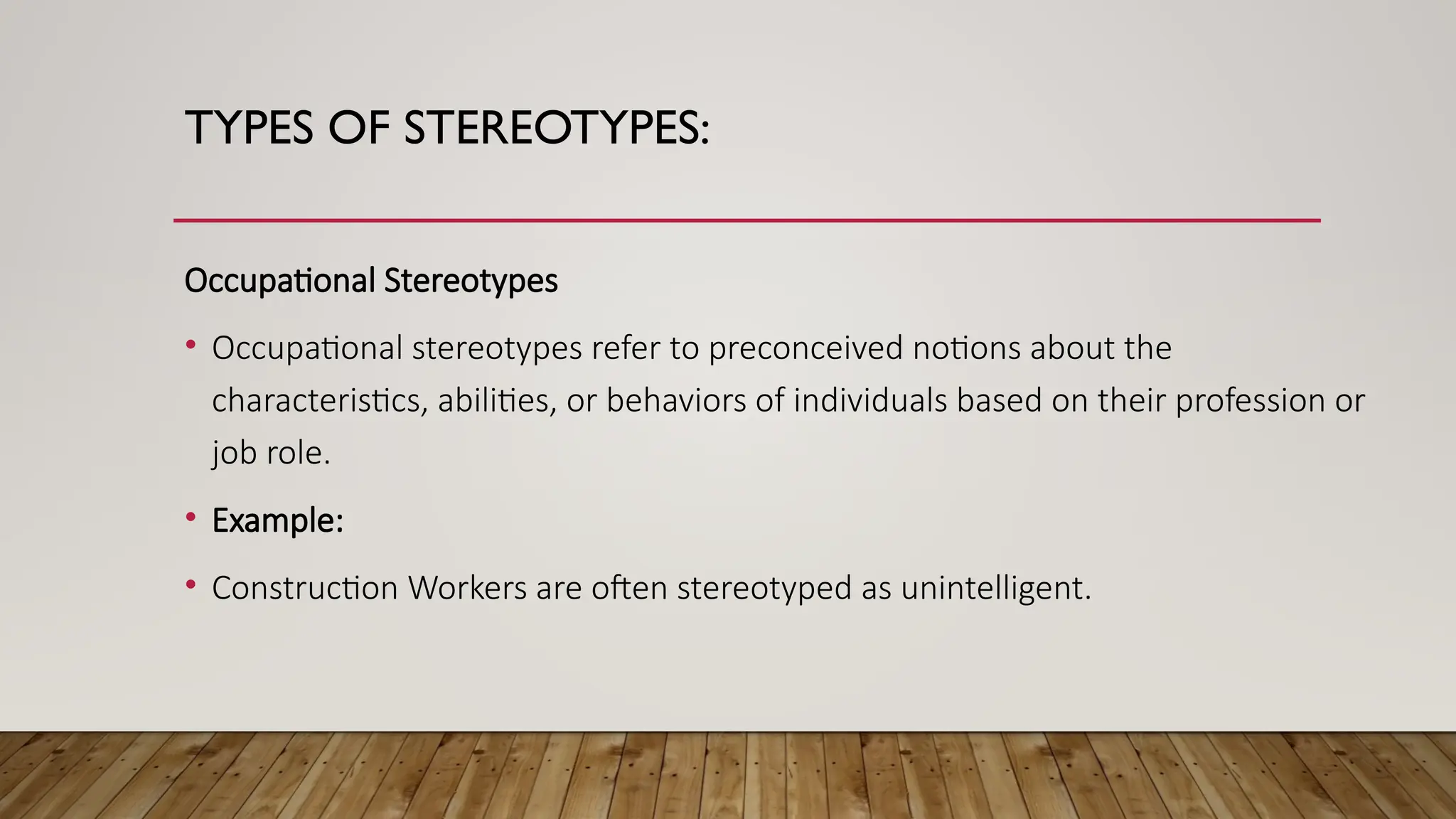 Steriotype Example Basics of Stereotypes and Prejudice(1).pptx