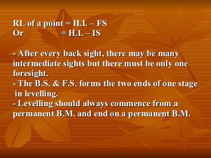 basics of surveying fs form 5396
