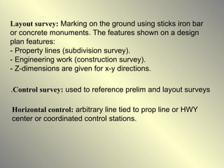 Basics Of Surveying PPT