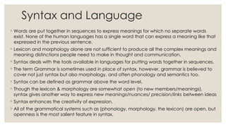 Basics of Syntax.pptx gig uuiiooooooooiuytr | PPTX