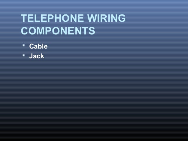 Basics of telephone wiring telephone wiring basics 