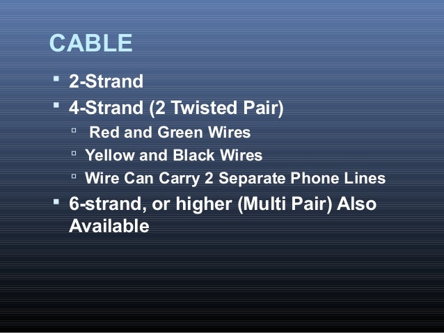 Basics of telephone wiring telephone wiring basics 
