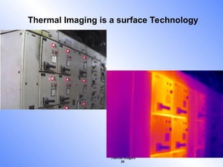 Thermal Imagers
25
Thermal Imaging is a surface Technology
 
