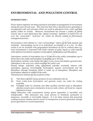 Basics of Coal Based Thermal power plant | PDF