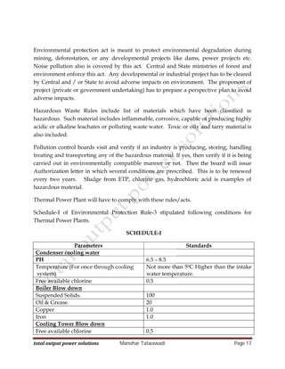 Basics of Coal Based Thermal power plant | PDF