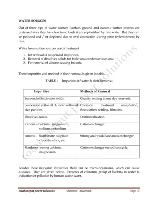 Basics of Coal Based Thermal power plant | PDF