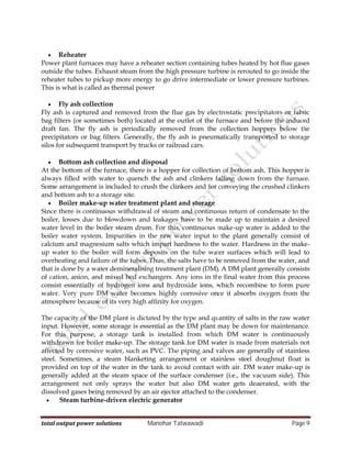 Basics of Coal Based Thermal power plant | PDF