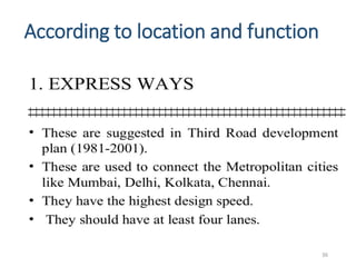 36
According to location and function
 