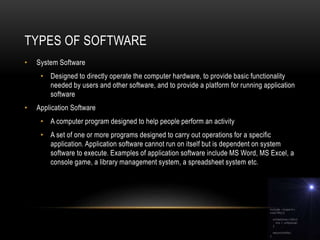 Basic software | PPTX