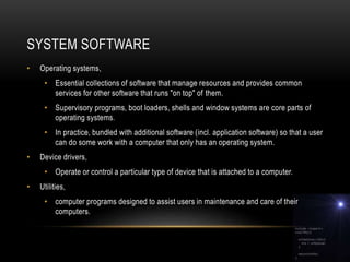 Basic software | PPTX