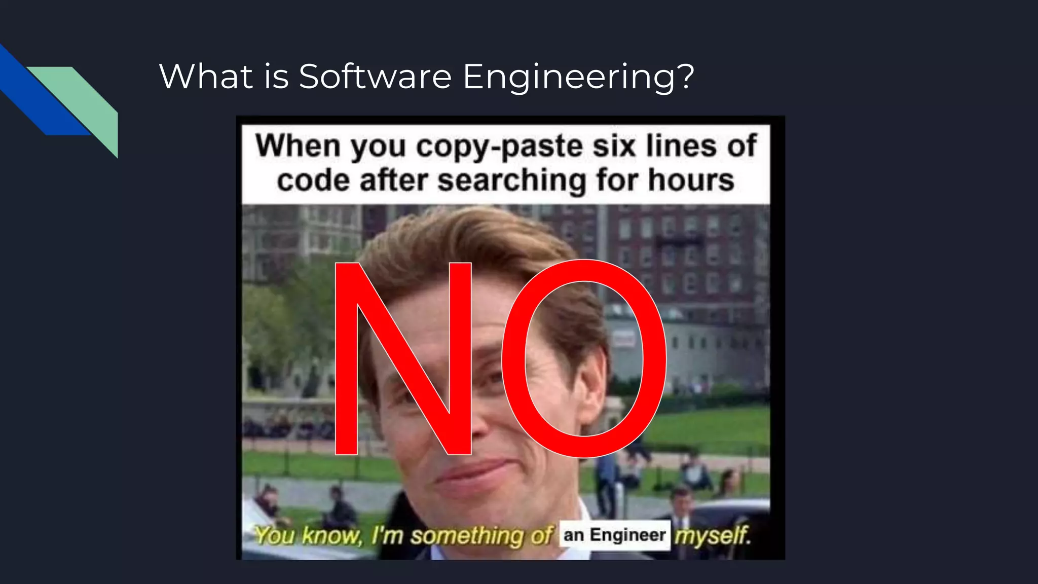 Basic software engineering principles with code examples - Session 2 | PPT
