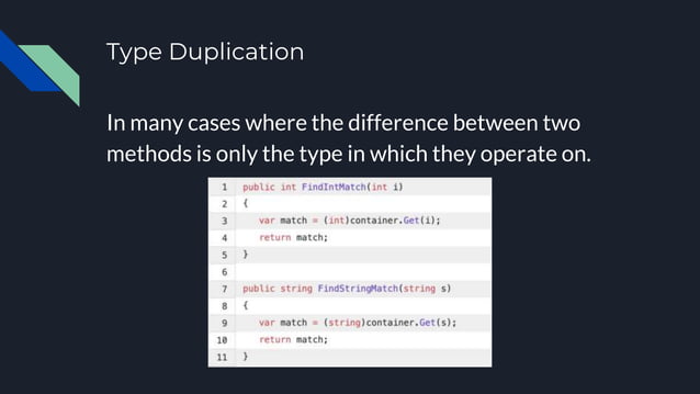 Basic software engineering principles with code examples - Session 2 | PPT