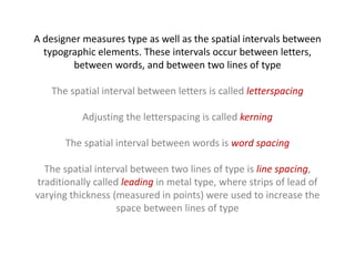 Basics of typography kerning | PPTX | Desktop Publishing | Computer ...