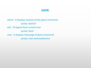 Basics of Unix Adminisration | PPT