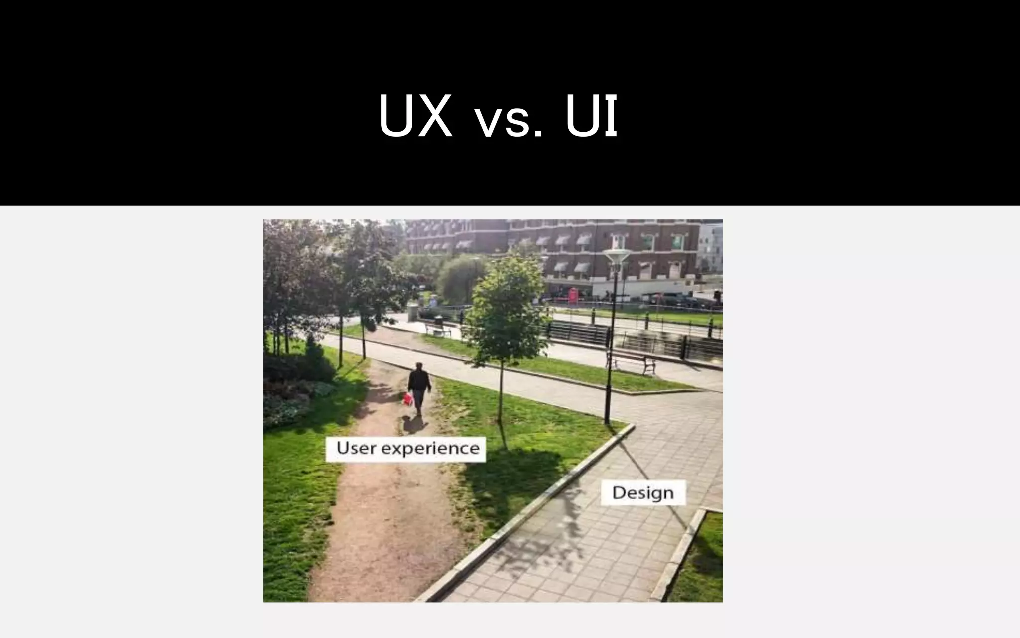 UX vs. UI