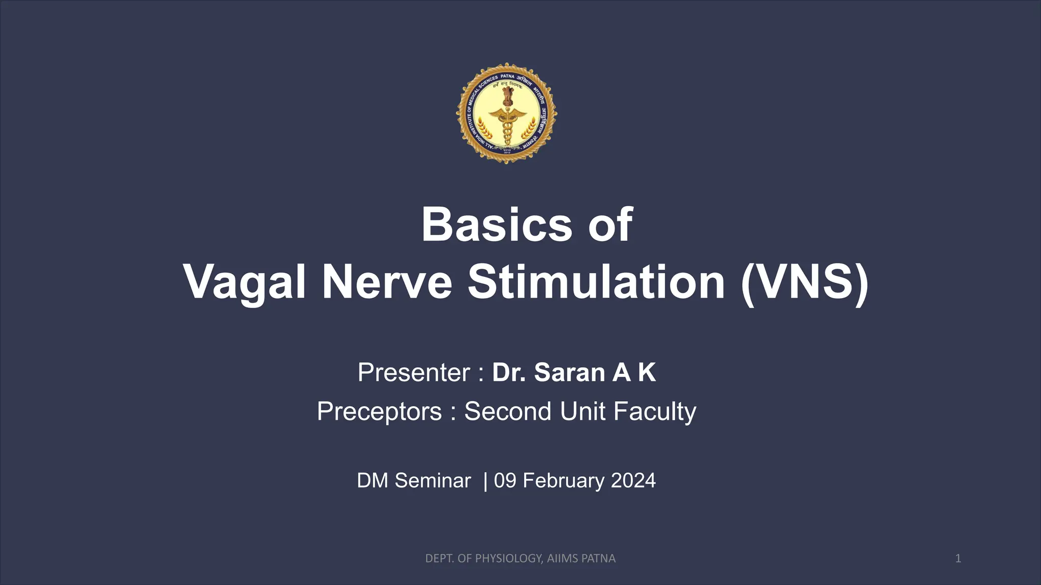 Basics of Vagal Nerve Stimulation (VNS) | PDF