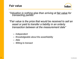 Transfer Fair Value Model Example Basics of valuation 03 12 10 by natarajan | PPT