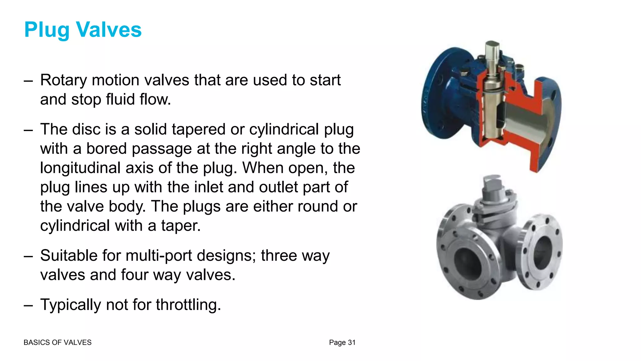 Basics of valves | PPTX