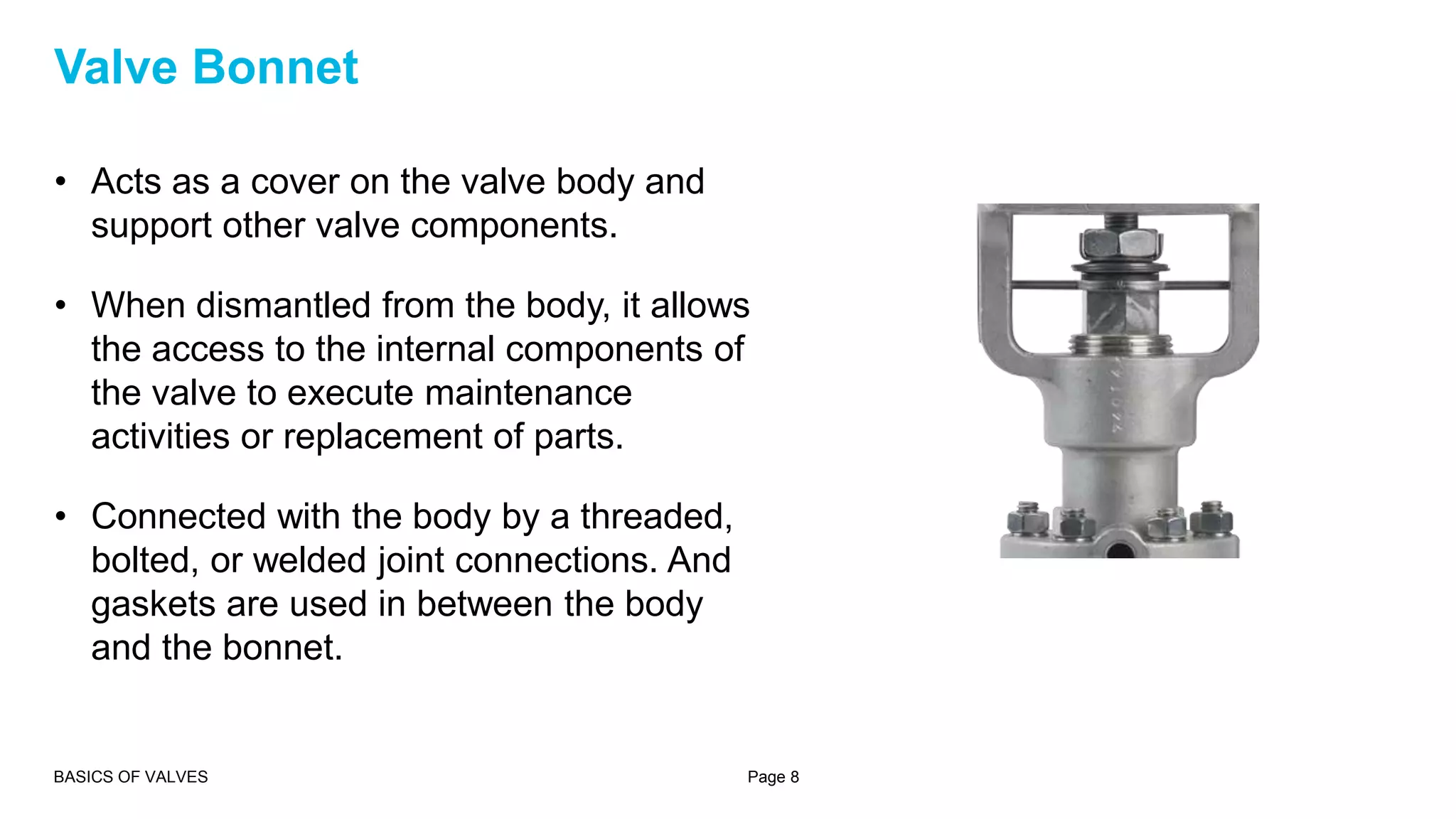 Basics of valves | PPTX